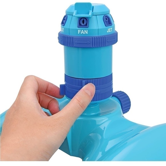 3/$15 𝅺aqua Joe AJ-MSSBM6 6-Pattern Turbo Drive 360 Degree Sprinkler - Picture 5 of 9